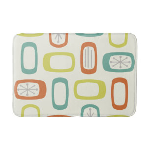 Tapis De Bain Rectangles arrondies MCM du milieu du siècle