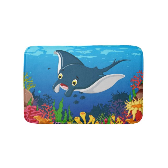 Tapis De Bain Reed pittoresque sous-marin (Devant)