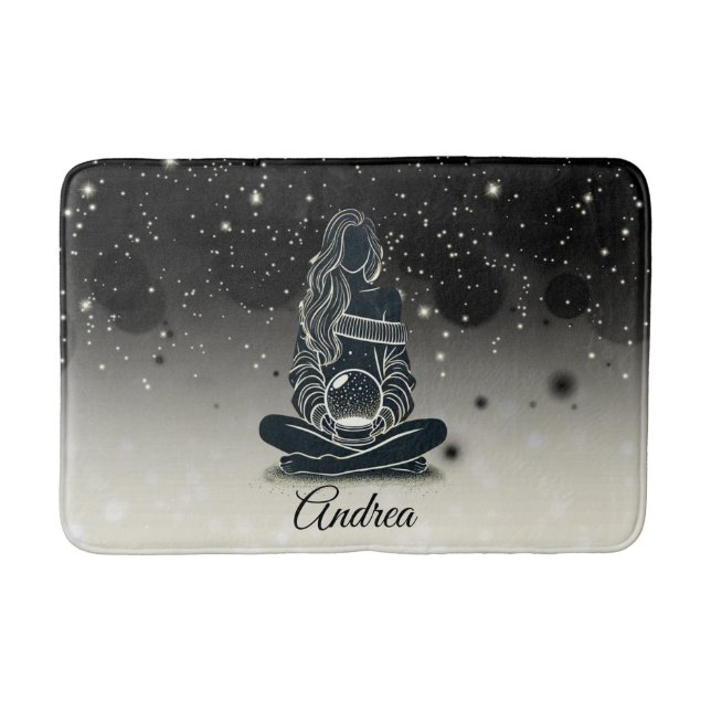 Tapis De Bain Reflets de poussière d'étoiles (Devant)