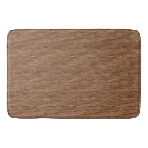 Tapis De Bain Regard naturel Brown de grain en bois de chêne de