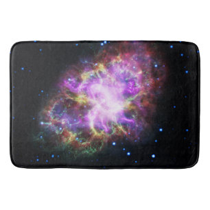 Tapis De Bain Rémanent de supernova de la nébuleuse du Crabe Com