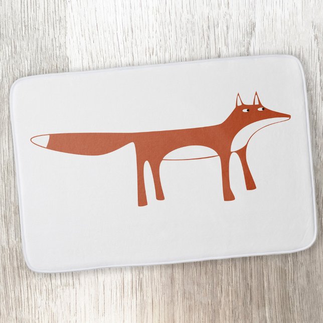 Tapis De Bain Renard rouge (Créateur téléchargé)