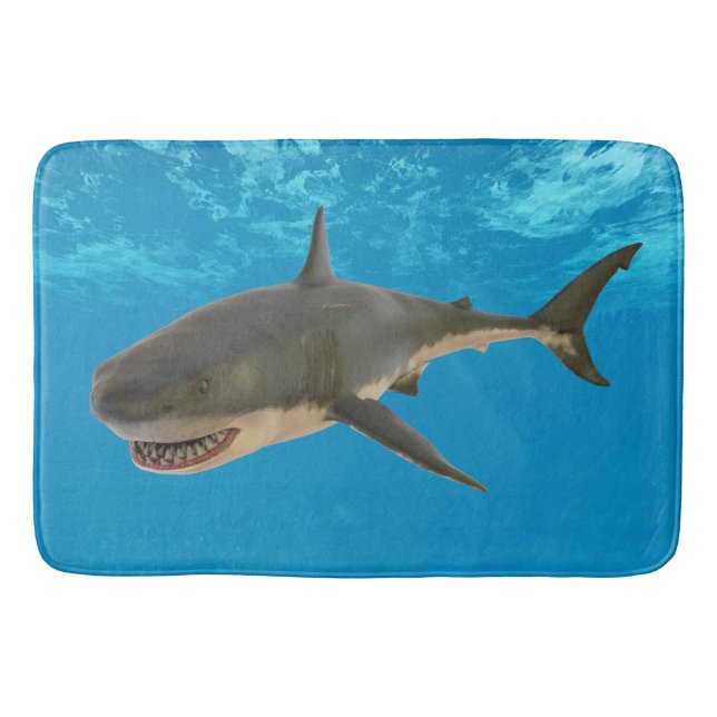 Tapis De Bain Requin blanc (Devant)