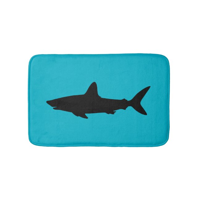 Tapis De Bain Requin qui Nage (Devant)