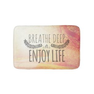 Tapis De Bain Respirez profondément