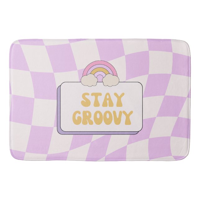 Tapis De Bain Restez Groovy (Devant)