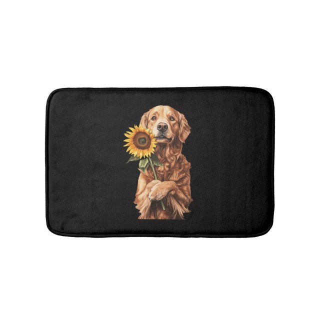 Tapis De Bain Retriever doré    (Devant)