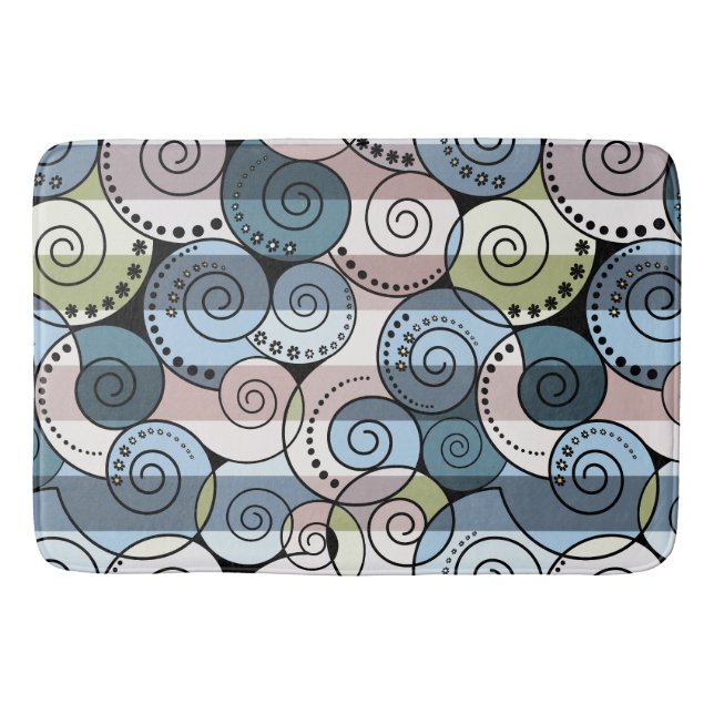 Tapis De Bain Rétro, espion (Devant)