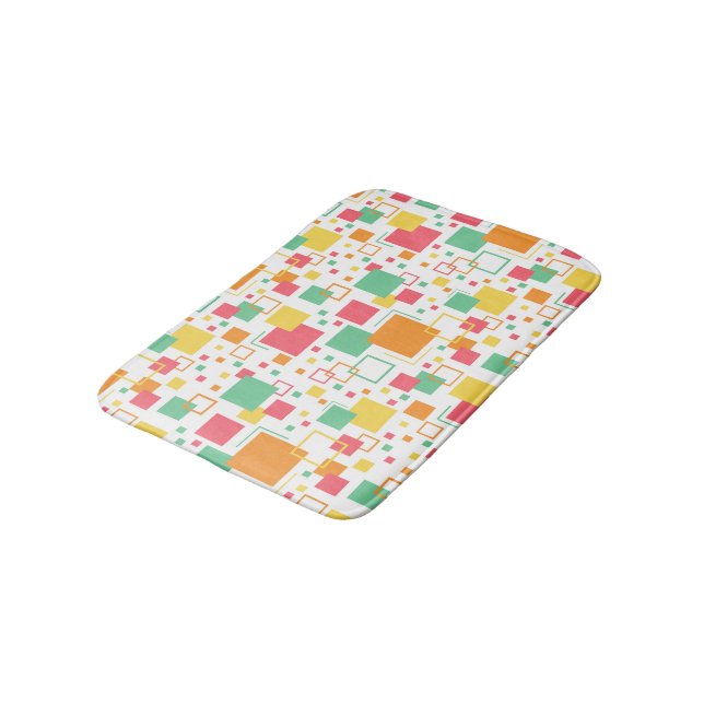 Tapis De Bain Retro Mod Citrus (Angle)