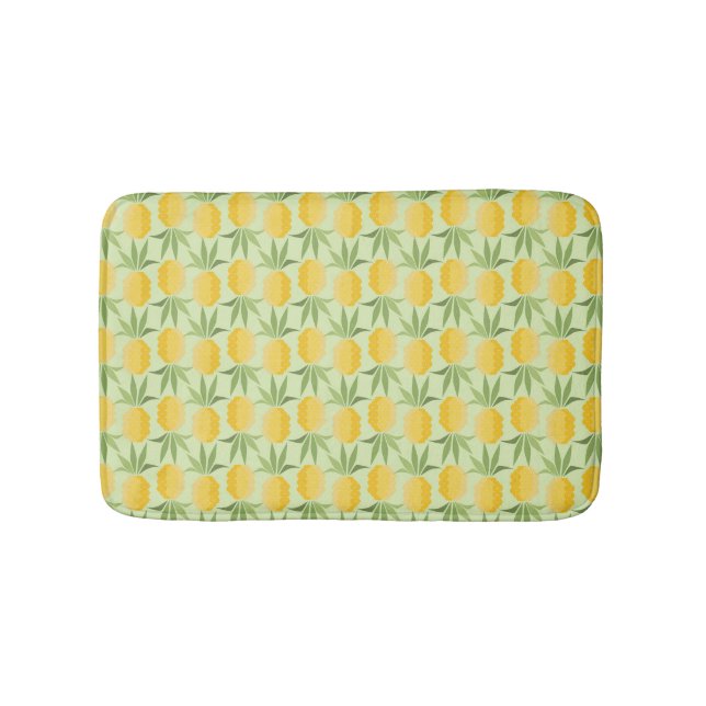 Tapis De Bain Rétros ananas (Devant)