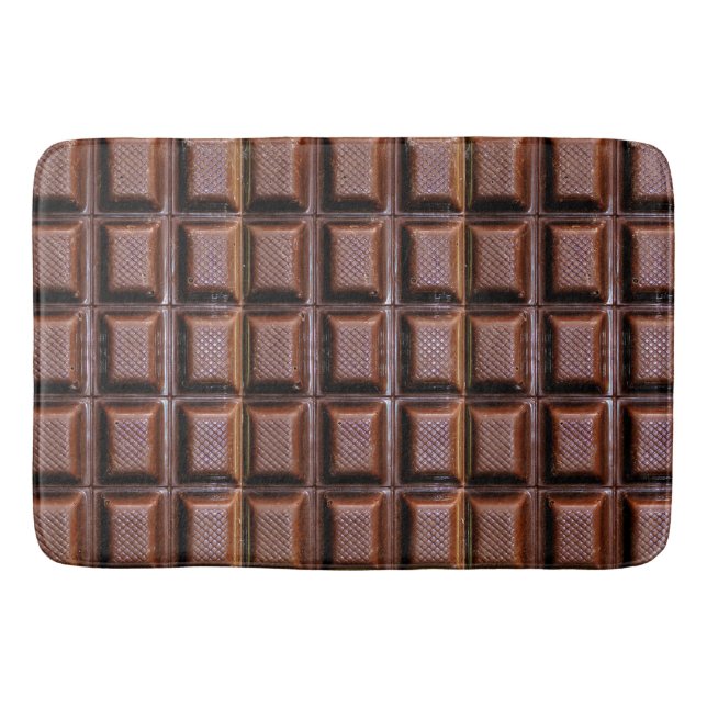 Tapis de bain rêveur de l'amant de chocolat (Devant)