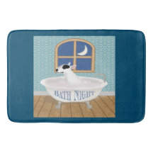 Rex TV Terrier Bain Nuit Bain Mat