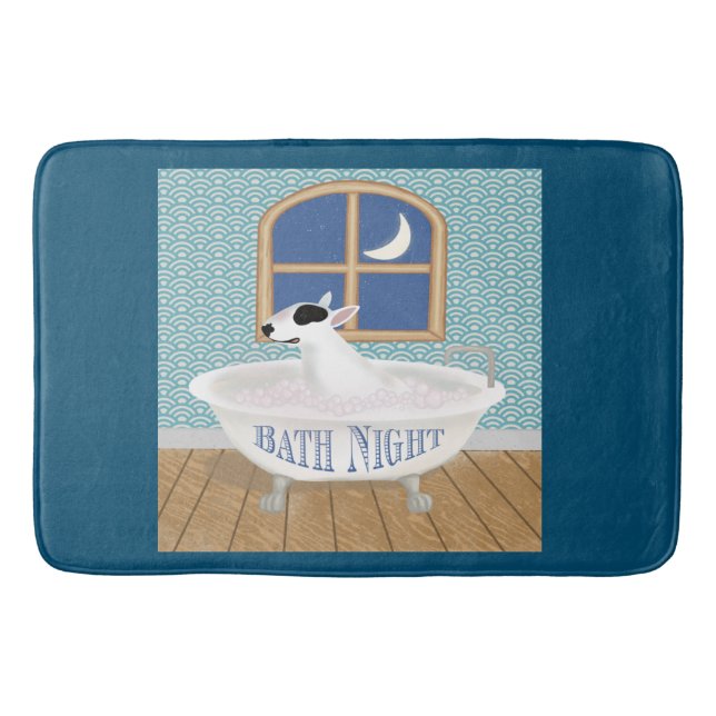 Tapis De Bain Rex TV Terrier Bain Nuit Bain Mat (Devant)