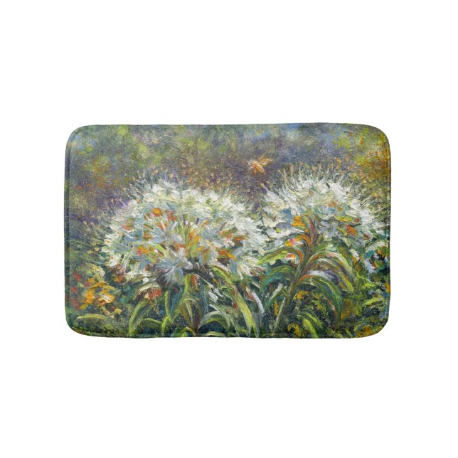 Tapis De Bain "Rhododendrons et abeille" (Devant)