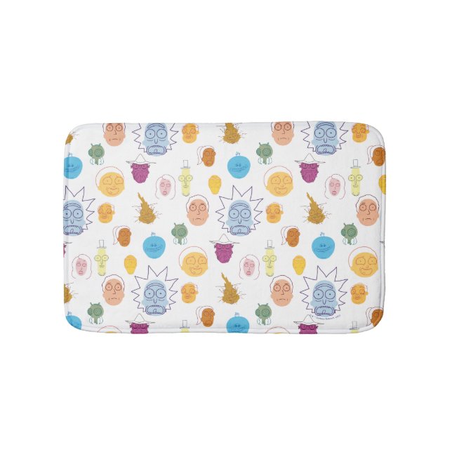 Tapis De Bain RICK ET MORTY™ | Get Schwifty (Devant)
