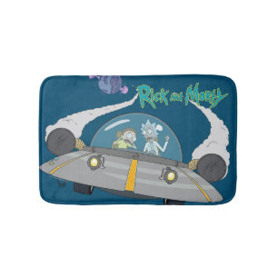 Tapis De Bain RICK ET MORTY™ Vol En Navire Spatial