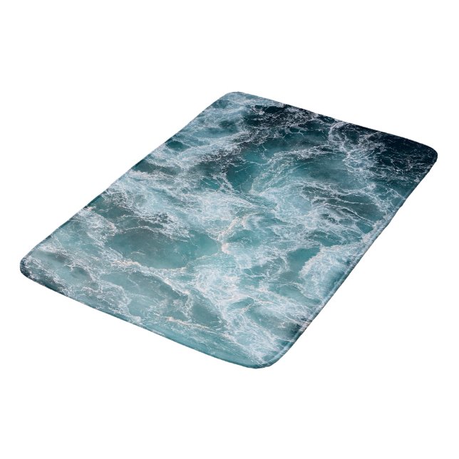 Tapis De Bain Rides de l'eau de mer (Angle)