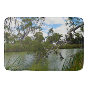 Tapis De Bain River Murray Australie, Branches des arbres, Bathm