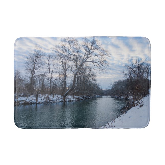 Tapis De Bain Rivière James hiver (Devant)