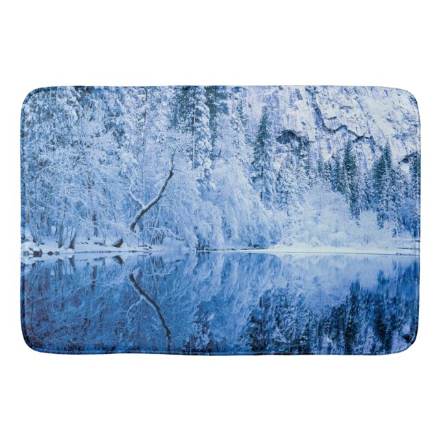 Tapis De Bain Rivière Merced | Parc national de Yosemite, CA (Devant)