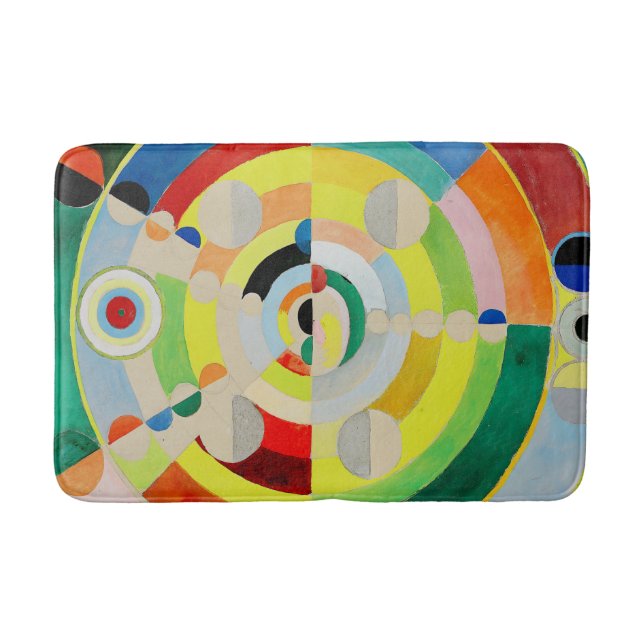 Tapis De Bain Robert Delaunay Disque Relief (Devant)