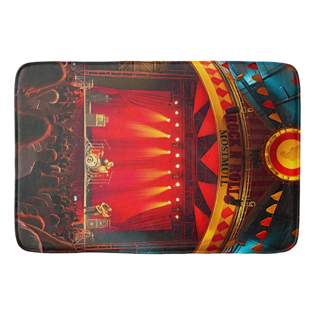Tapis De Bain Rock n Roll Concert Stage (Devant)