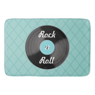 Tapis de bain Rock n Roll disque
