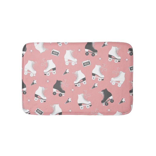 Tapis De Bain Roller skates cassette motif. (Devant)