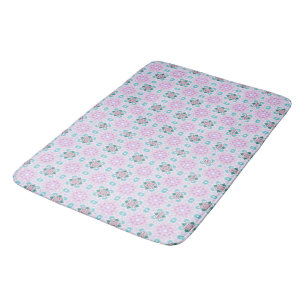 TAPIS DE BAIN ROMANTIQUE FLORAL