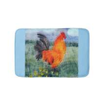 Rooster de poulet d'art ornithologique