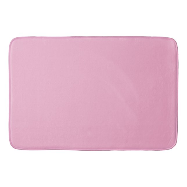 Tapis de bain rose (Devant)