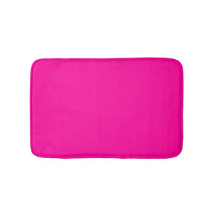 Tapis De Bain Rose chaud solide