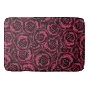 Tapis De Bain Rose de Bourgogne