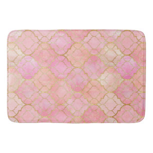 Tapis De Bain Rose Gold Marocain