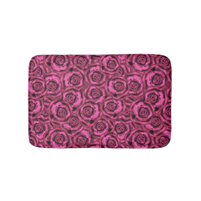 Tapis De Bain Rose rose (Devant)