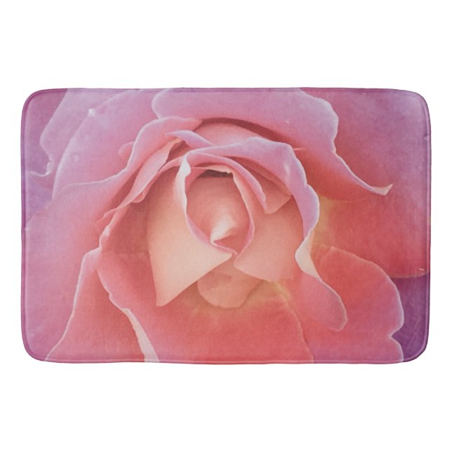 Tapis De Bain Rose rose lustre (Devant)