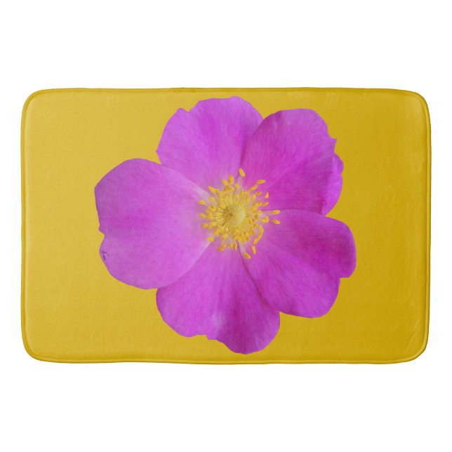 Tapis De Bain Rose sauvage 2 (Devant)