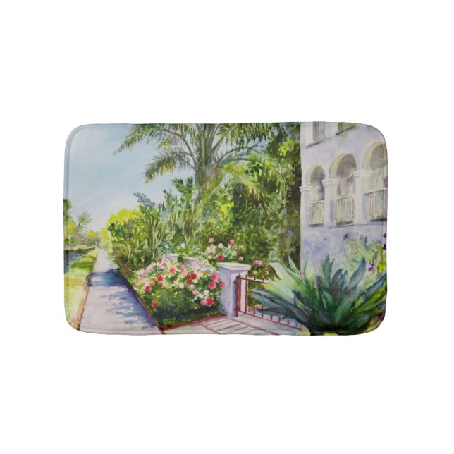 Tapis De Bain Roseraie de canal (Devant)