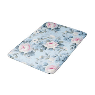 Tapis De Bain Roses d'impression floraux magnifiques
