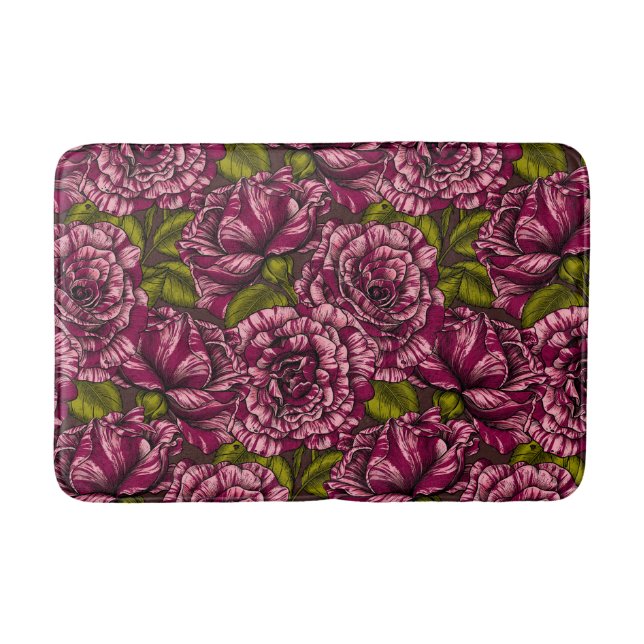 Tapis De Bain Roses pour vous (Devant)