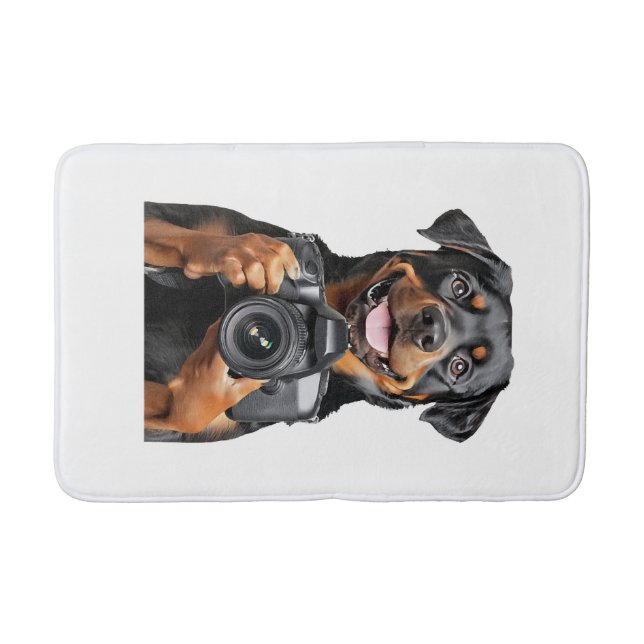 Tapis De Bain Rottweiler   (Devant)