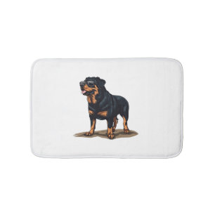 Tapis De Bain Rottweiler L'Explorateur