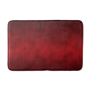 Tapis De Bain Rouge Artsy Gothique Ombre