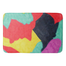 Rouge Créatures Mat Bain