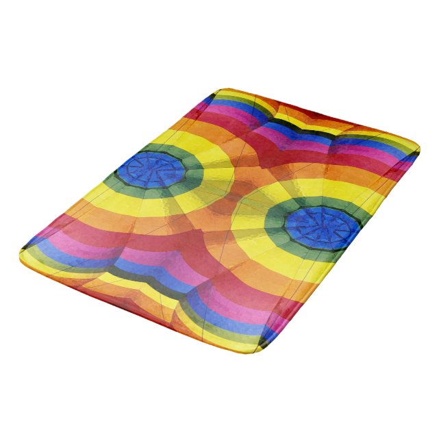 Tapis De Bain Roulade. (Angle)