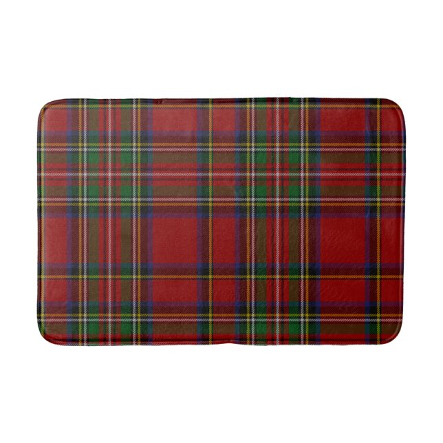 Tapis De Bain Royal Stewart Tartan Plaid traditionnel (Devant)