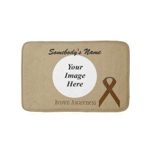 Tapis De Bain Ruban standard Brown Tmpl par Kenneth Yoncich