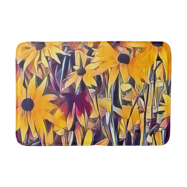 TAPIS DE BAIN RUDBECKIAS (Devant)