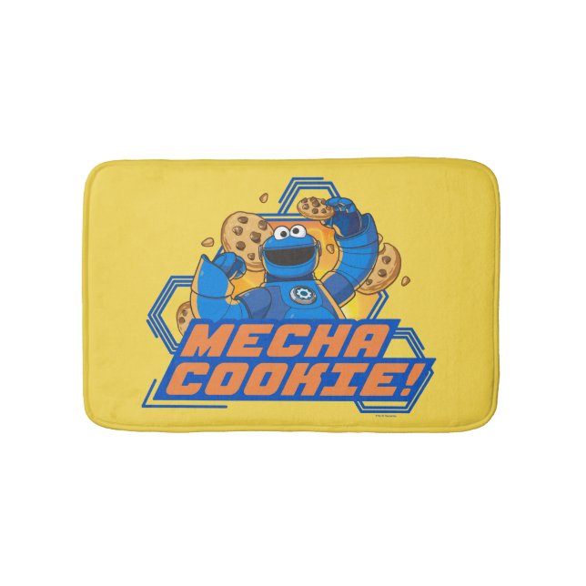 Tapis De Bain Rue Sésame | Cookie Monster Mecha Cookie! (Devant)