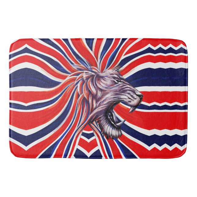 Tapis De Bain Rugissement Majestueux (Devant)